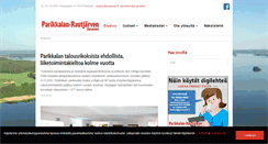 Desktop Screenshot of parikkalan-rautjarvensanomat.fi
